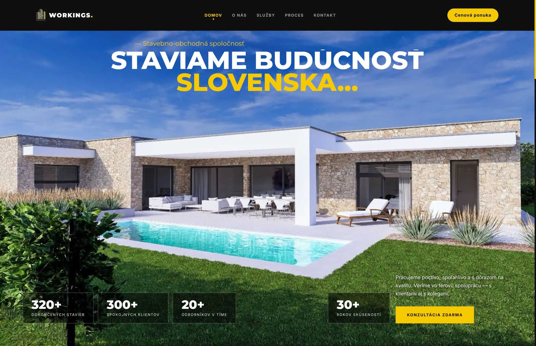 Web Workings na počítači